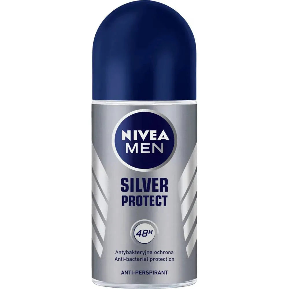 Nivea Men Silver Protect 48H Anti-Bacterial Anti-Perspirant 50 ml by Pasteur Pharmacy