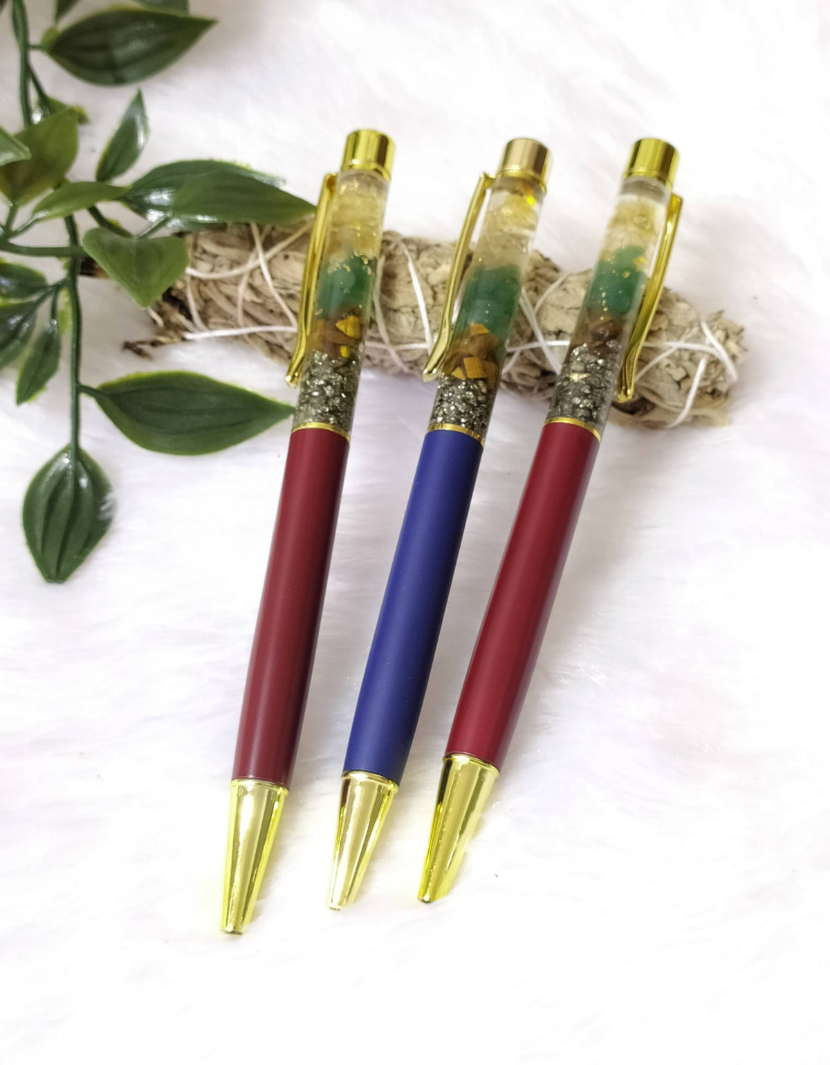 Money Magnet Crystal Pen, Crystal Healing Pen, Aura Pens.