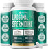 Spermidine Supplement from Chlorella with Thiamin, Zinc, Biotin, & Vitamin C | 120 Capsules | Gluten-Free for Cellular Renewal, Healthy Aging & Vitality Support | 60-Day Supply by FreshDrinkUS - Natural and Premium Herbal Tea