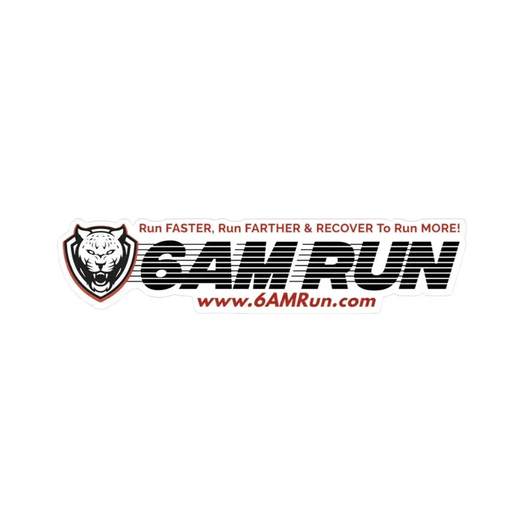 FREE 6AM Run Bumper Sticker by 6AM RUN