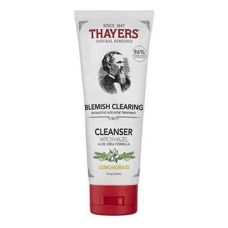 Thayers Blemish Clearing Cleanser Lemon Witch Hazel 4 oz