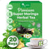 Super Moringa Herbal Tea, Improve Digestion, Support Brain, Weight, Skin and Sleep, Eco-Conscious Tea Bags by FreshDrinkUS - Natural and Premium Herbal Tea