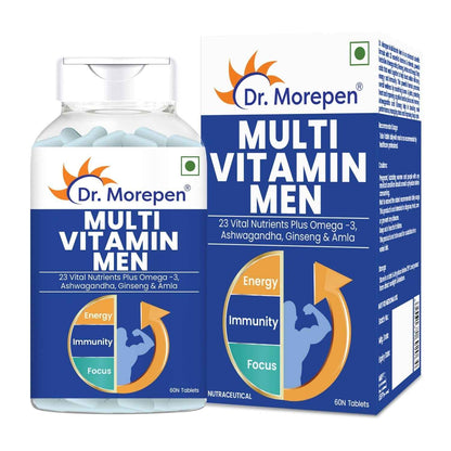 Dr Morpen Testo Boost And Multivitamin Men -With Omega 3 &amp; Herbs /Energy &amp; Immunity Booster