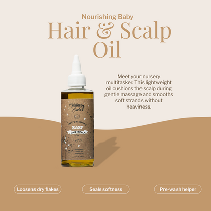 Nourishing Baby Hair and Scalp Oil by Cristina&