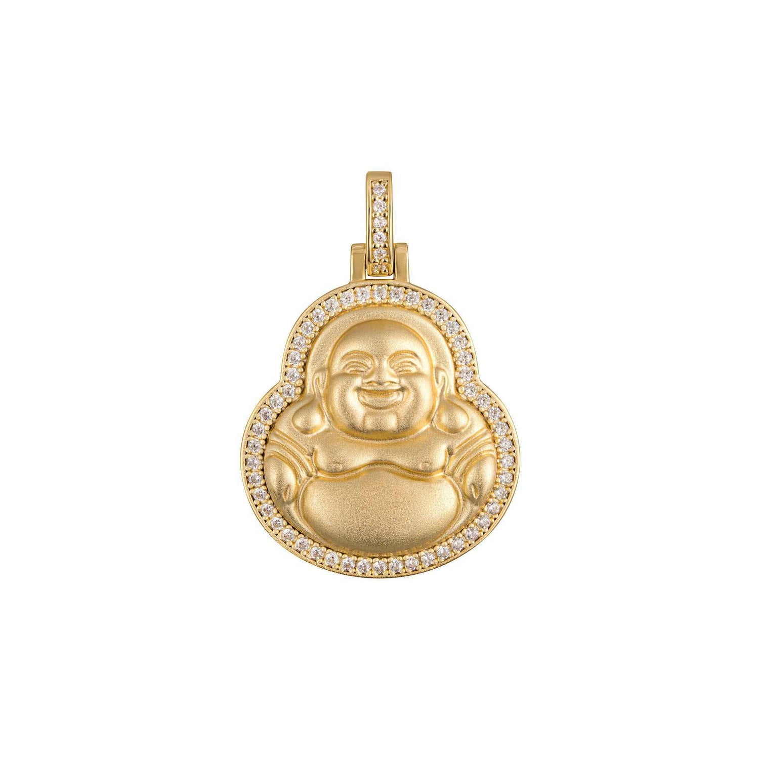Buddha Pendant 925 Sterling Silver