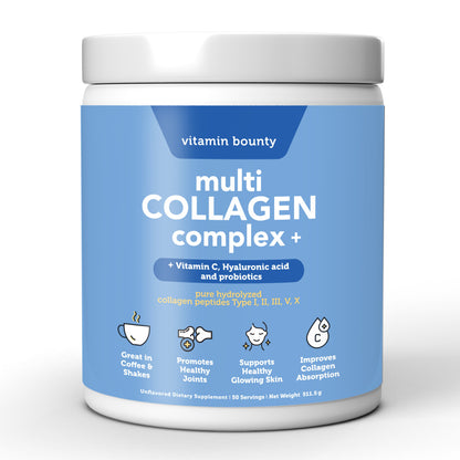 Multi Collagen Complex + by Vitamin Bounty