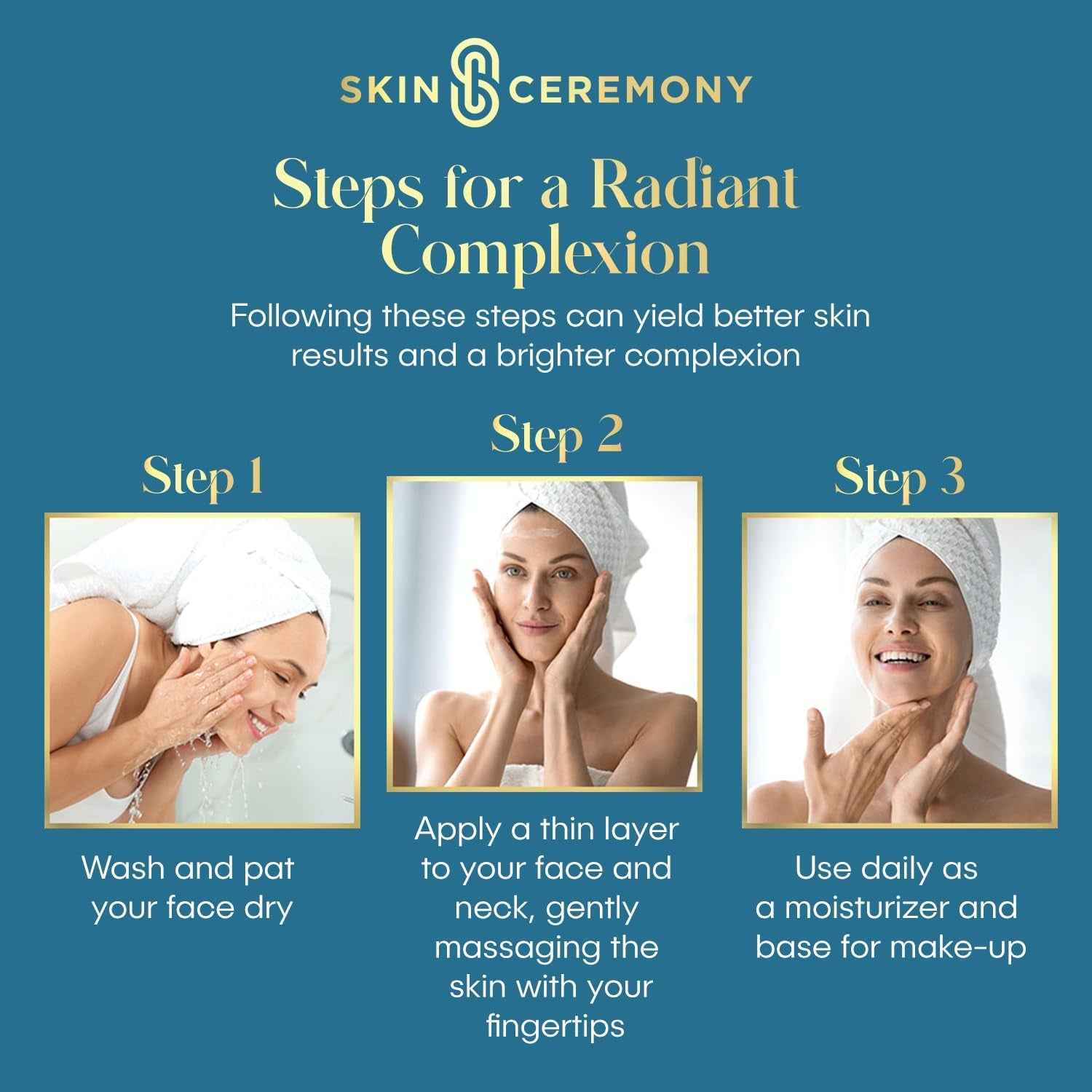 Hyaluronic Acid &amp; Collagen Wrinkle Reducing Serum - Deep Hydration, Plumps &amp; Smooths Skin - Dermatologist Tested, Clean Beauty, Korean Skin Care - 1.69 FL.OZ.