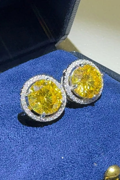 4 Carat Sparkala™ 925 Sterling Silver Earrings by Sparkala