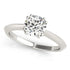 14k White Gold Double Prong Set Solitaire Diamond Engagement Ring (1 cttw) by Bids.com