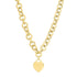 14k Yellow Gold Rolo Link Necklace (11.40 mm) by Bids.com