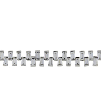 Natural Cubic Zirconium Tennis Bracelet Sterling Silver by Bids.com