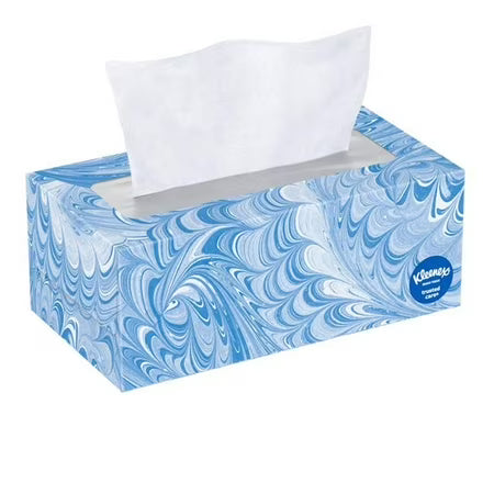 KLEENEX Trusted Care 160 Count 2-Ply White Facial Tissue  DestGlow