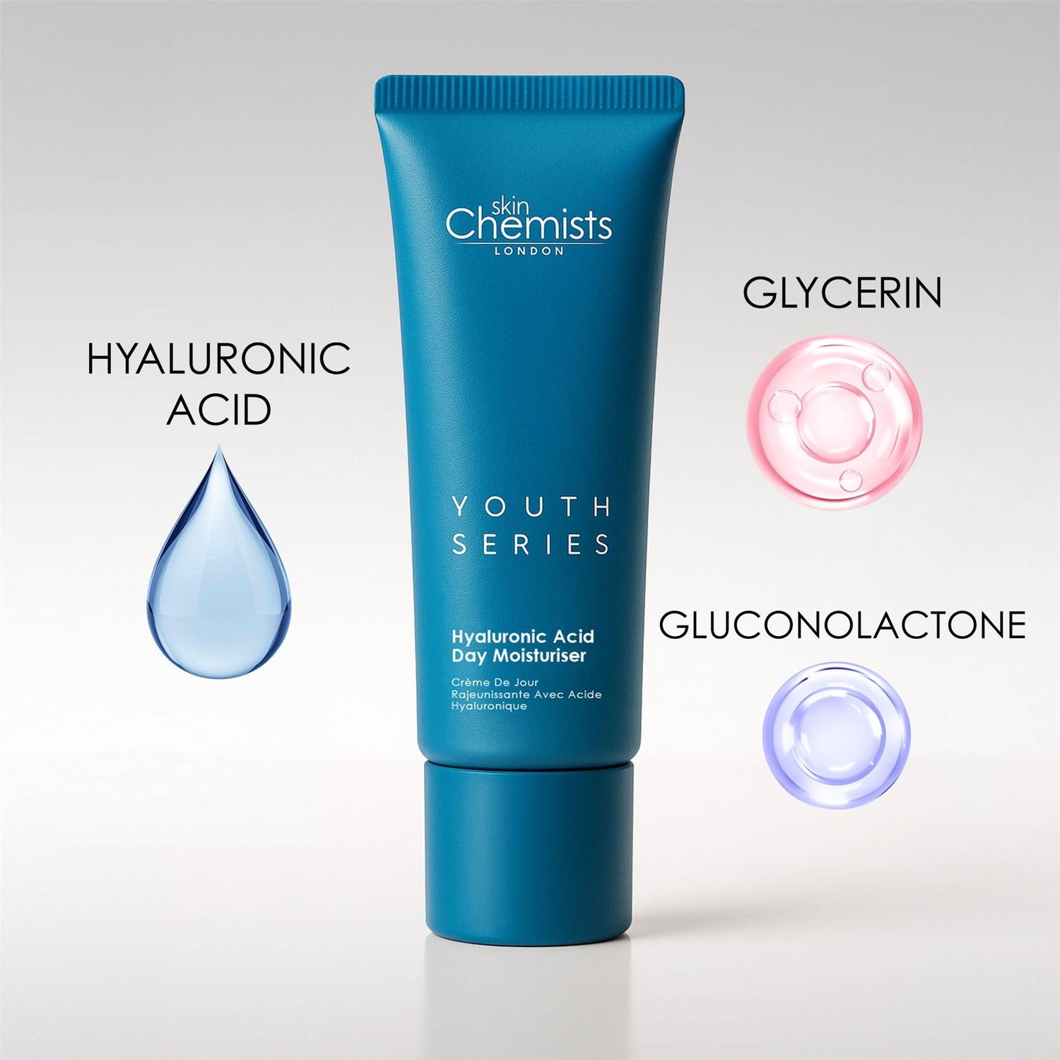 Hyaluronic Acid Day Moisturiser 50ml by skinChemists US