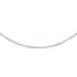 14k White Gold Chain in a Classic Omega (3 mm) by Bids.com