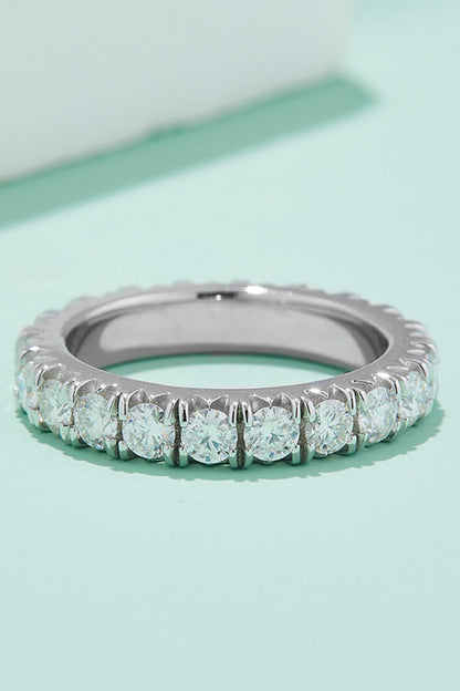 Adored 2.3 Carat Sparkala™ 925 Sterling Silver Eternity Ring by Sparkala