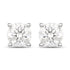 0.80 Carat Genuine White Diamond 14K White Gold Earrings by Bids.com
