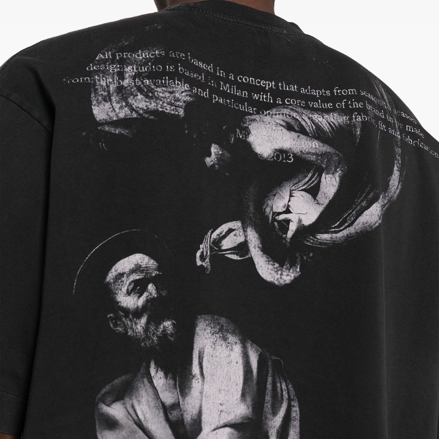 Off White S.Matthew Skate Logo-Print T-Shirt Men by Luosophy