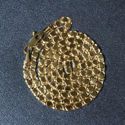 2.9mm 14k Yellow Gold Heart Chain by Bids.com