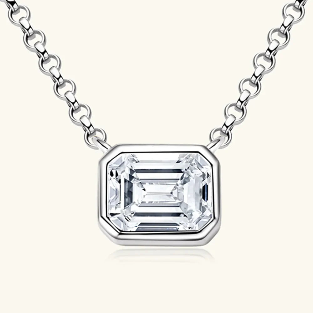 1 Carat Sparkala™ 925 Sterling Silver Pendant Necklace by Sparkala