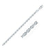 Sterling Silver 3.6mm Diamond Cut Rope Style Chain by Bids.com