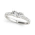 14k White Gold Round Two Stone Diamond Ring (3/4 cttw) by Bids.com