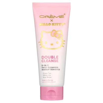 Hello Kitty Double Cleanser 2- In-1 Facial Foam Cleanser for All Skin Types by Korean Skin Care