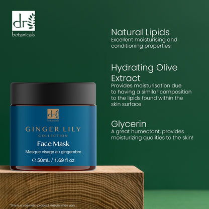 Dr Botanicals Gingerlily Mask 50ml Twin Value Savings Pack by skinChemists US