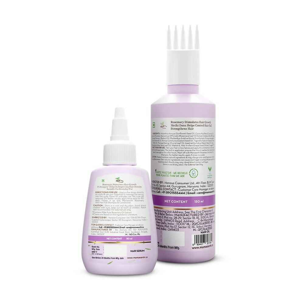 Mamaearth Rosemary Hair Growth &amp; Nourishment Combo