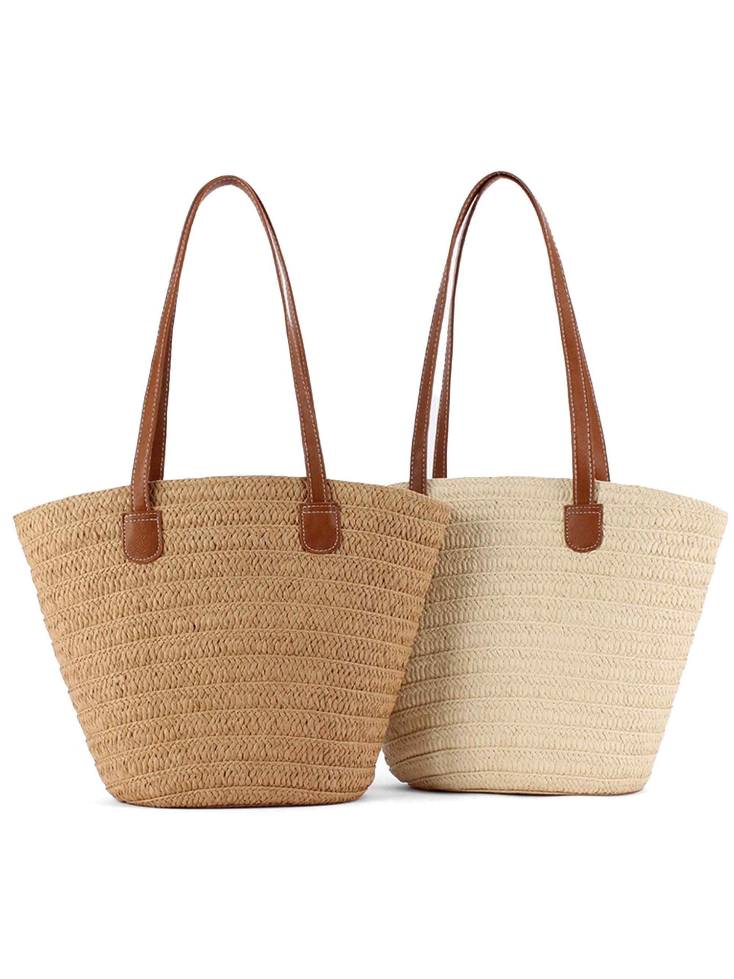 Flat Strap Trapezoid Tote  DestGlow