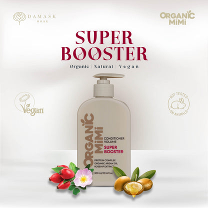 ORGANIC MIMI, CONDITIONER VOLUME SUPER BOOSTER, 300 ml by Damask Rose