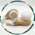 2-Pack Extra-Fine Facial Brush with Bamboo Handle  DestGlow