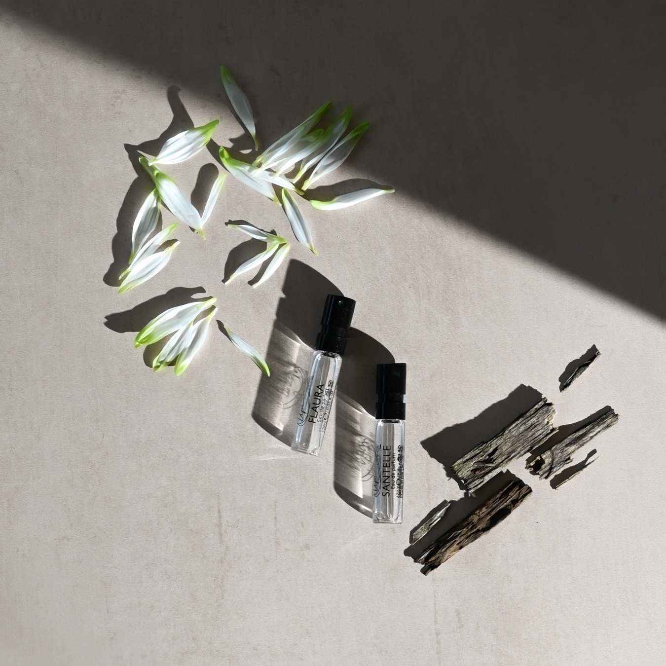 Flaura + Santelle Eau De Parfum Sample Vials