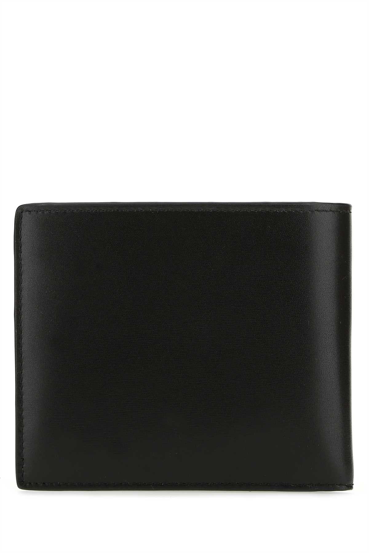 Saint Laurent Men Black Leather Wallet by Luosophy