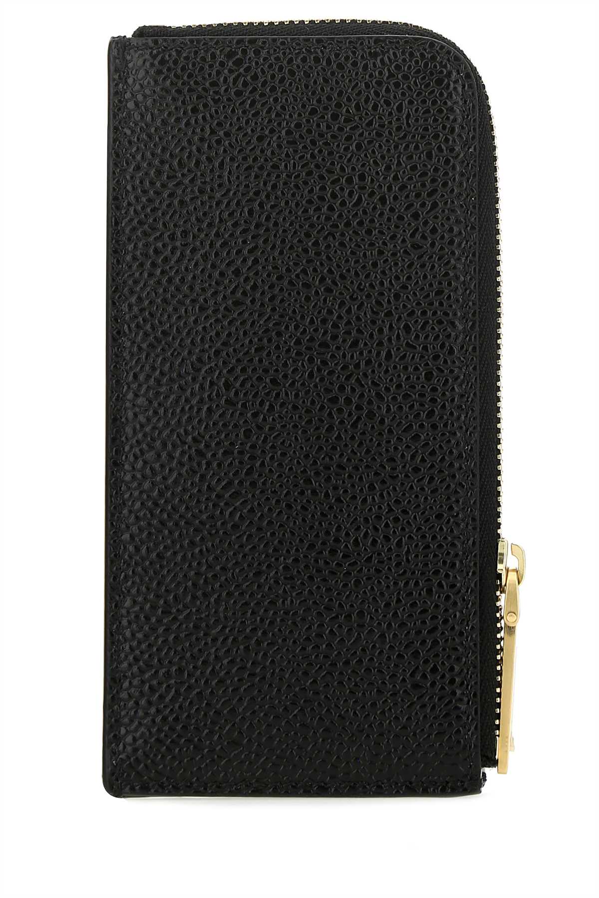 Thom Browne Women Black Leather Coin Purse by Luosophy