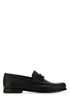 Salvatore Ferragamo Men Black Leather Loafers by Luosophy