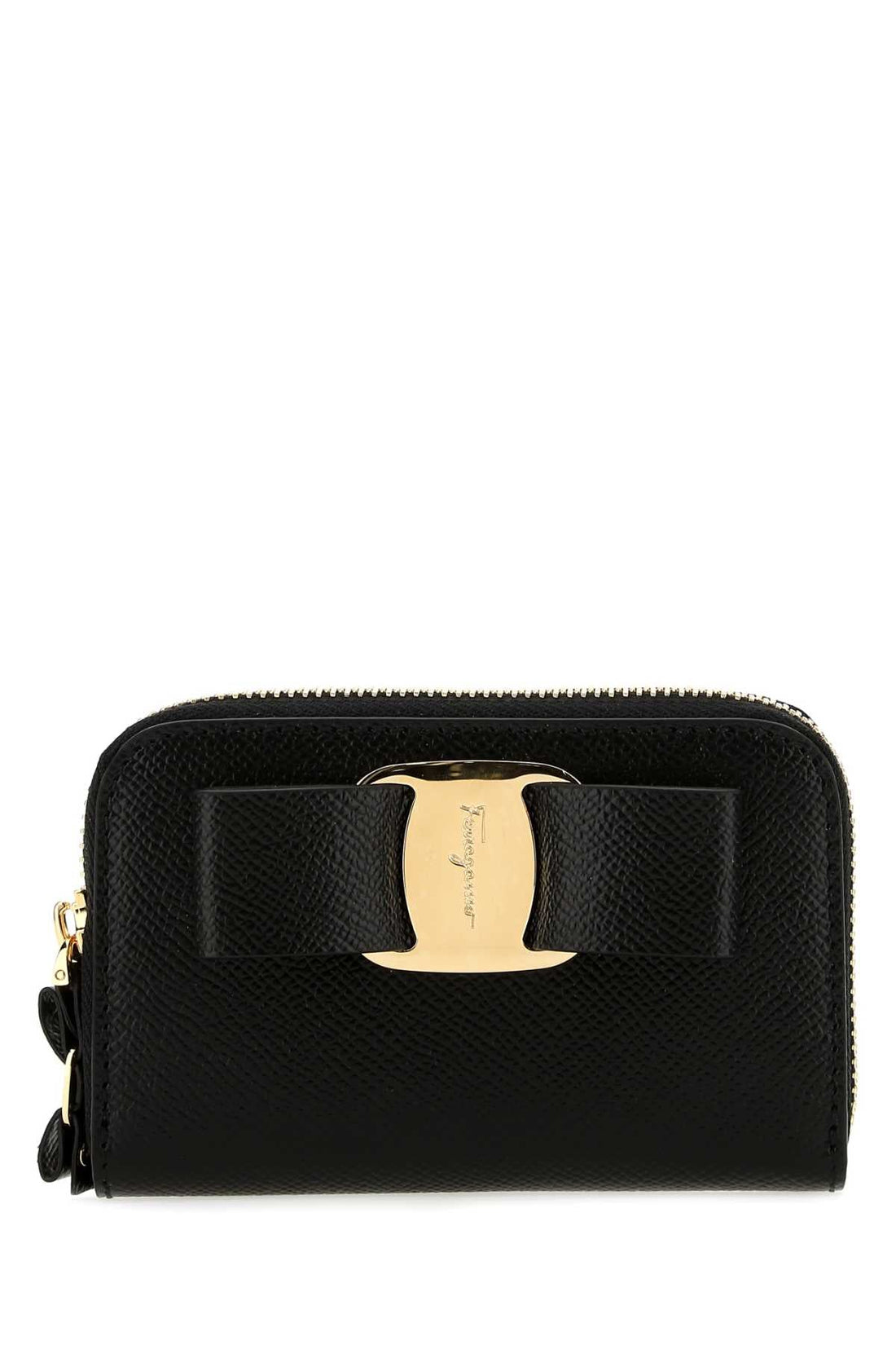 Salvatore Ferragamo Women Black Leather Wallet by Luosophy