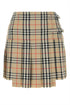 Burberry Women Embroidered Wool Mini Skirt by Luosophy