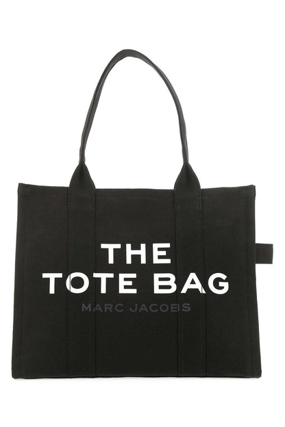 Marc Jacobs Women Black Canvas Shopping Bag by Luosophy