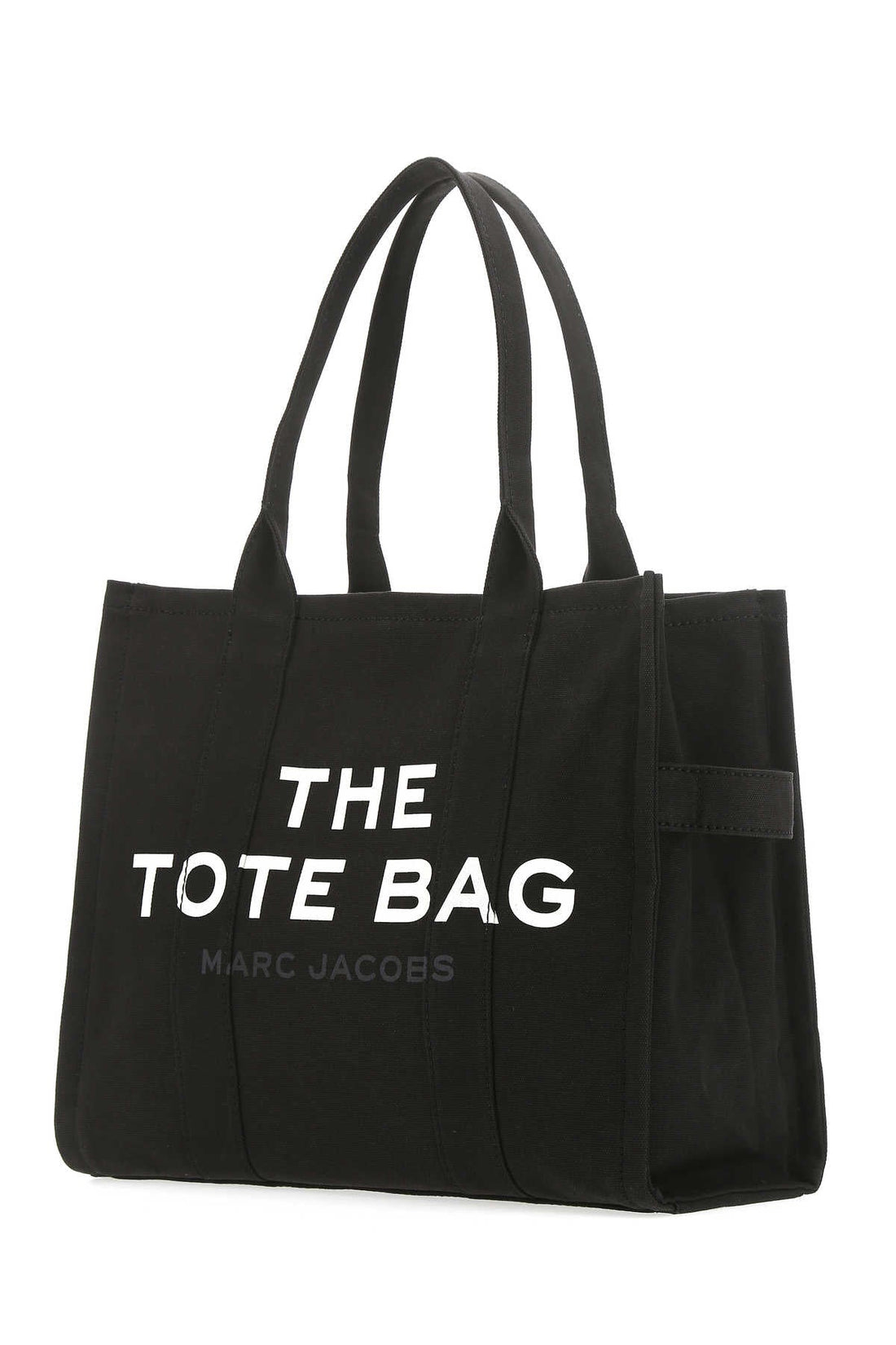 Marc Jacobs Women Black Canvas Shopping Bag by Luosophy