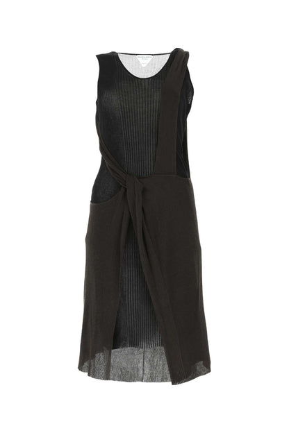 Bottega Veneta Women Two-Tone Cotton Blend Dress by Luosophy
