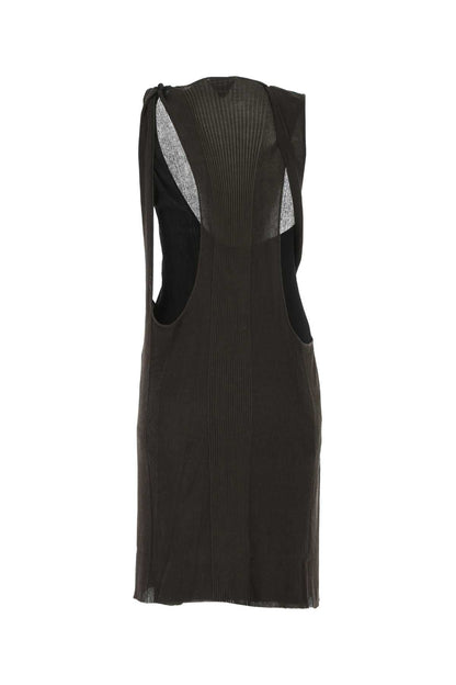 Bottega Veneta Women Two-Tone Cotton Blend Dress by Luosophy