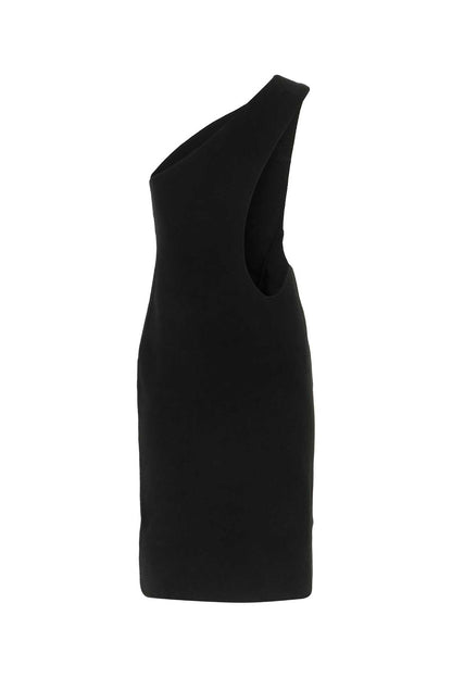 Bottega Veneta Women Black Viscose Blend Dress by Luosophy