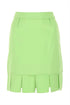 Bottega Veneta Women Pastel Green Stretch Viscose Miniskirt by Luosophy