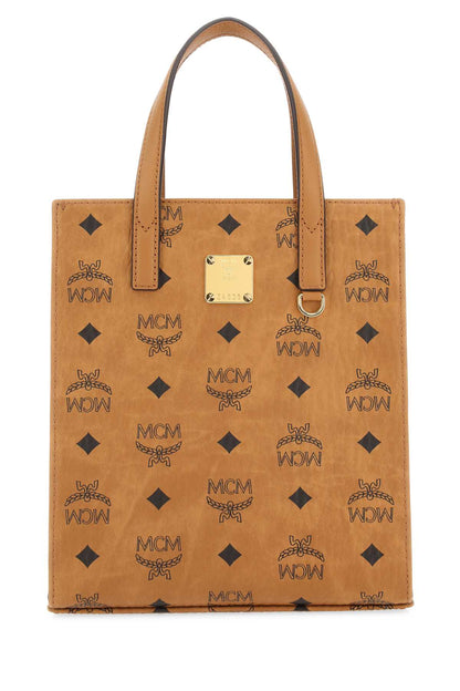 Mcm Unisex Printed Canvas Shopping Bag by Luosophy
