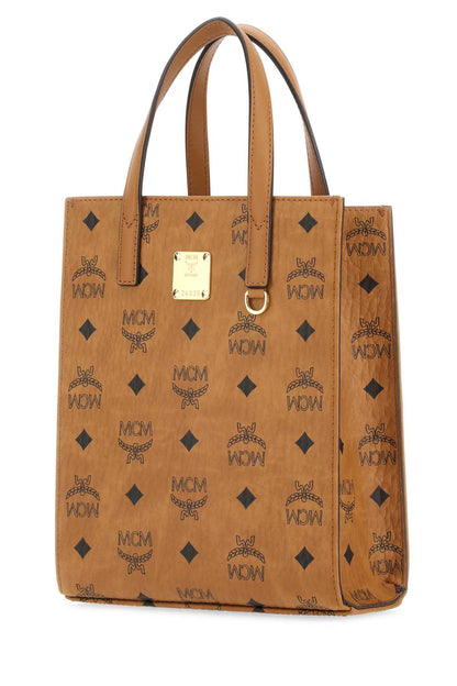 Mcm Unisex Printed Canvas Shopping Bag by Luosophy