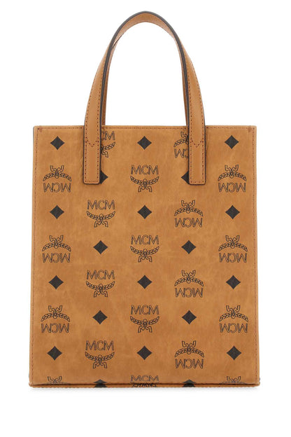 Mcm Unisex Printed Canvas Shopping Bag by Luosophy