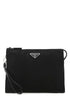 Prada Men Black Re-Nylon Clutch by Luosophy