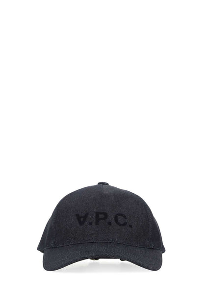 A.P.C. Men Denim Baseball Cap by Luosophy
