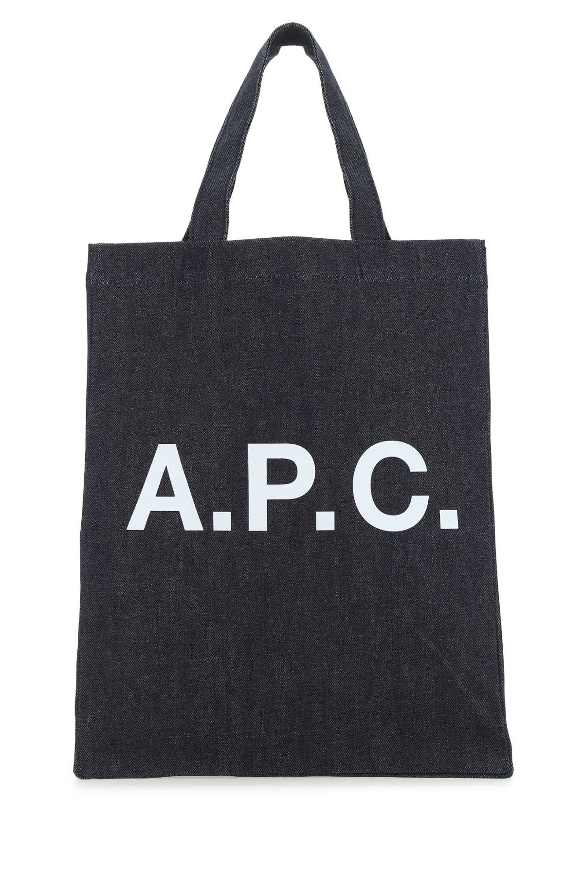 A.P.C. Men Denim Shopping Bag by Luosophy