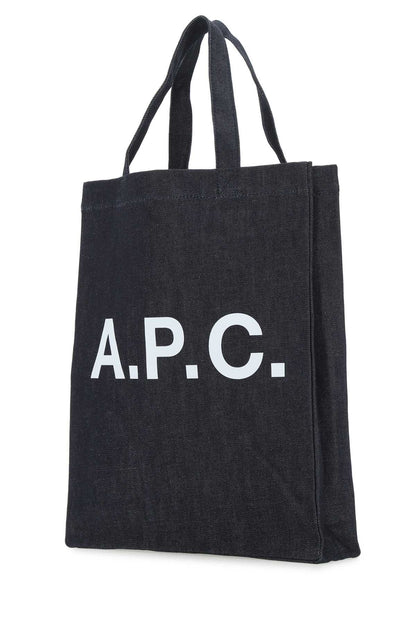 A.P.C. Men Denim Shopping Bag by Luosophy